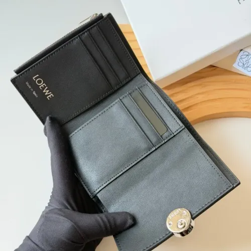 Replica LOEWE Wallet For Women #1412553 $56.00 USD for Wholesale