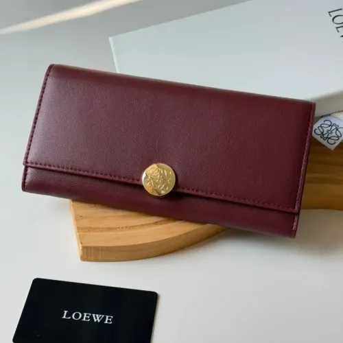 LOEWE Long Wallet For Women #1412559 $60.00 USD, Wholesale Replica LOEWE Wallet