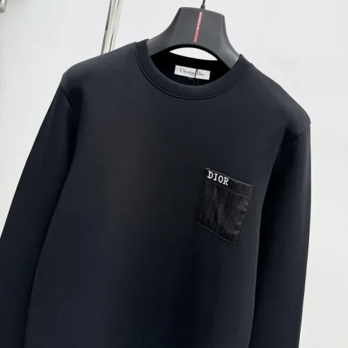 Replica Christian Dior Hoodies Long Sleeved For Men #1412578 $82.00 USD for Wholesale