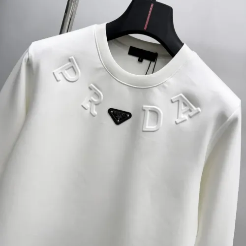 Replica Prada Hoodies Long Sleeved For Men #1412581 $82.00 USD for Wholesale