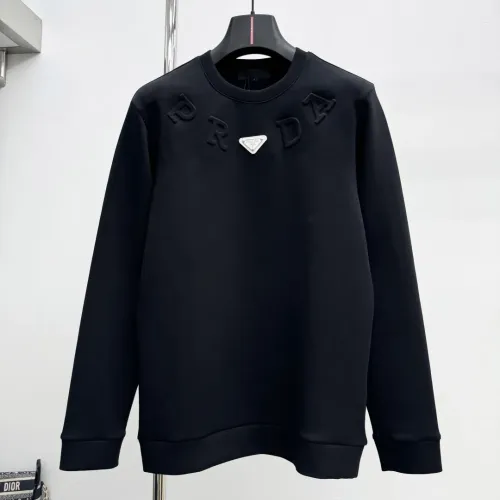 Prada Hoodies Long Sleeved For Men #1412582 $82.00 USD, Wholesale Replica Prada Hoodies