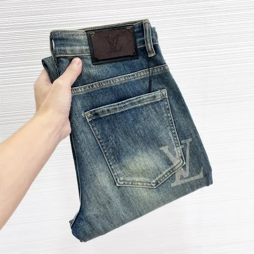 Louis Vuitton LV Jeans For Men #1412627 $48.00 USD, Wholesale Replica Louis Vuitton LV Jeans
