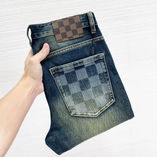 Louis Vuitton LV Jeans For Men #1412628 $48.00 USD, Wholesale Replica Louis Vuitton LV Jeans