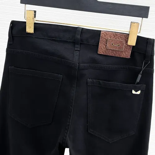 Replica Fendi Jeans For Men #1412629 $48.00 USD for Wholesale