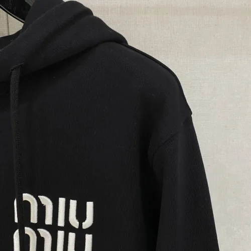 Replica MIU MIU Hoodies Long Sleeved For Men #1412656 $82.00 USD for Wholesale