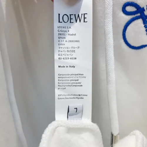 Replica LOEWE Hoodies Long Sleeved For Men #1412658 $85.00 USD for Wholesale