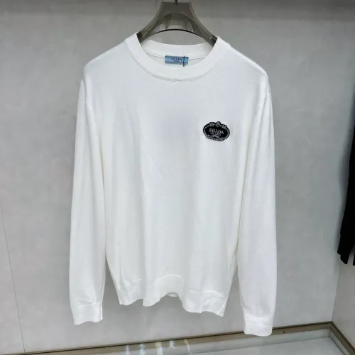 Prada Sweaters Long Sleeved For Unisex #1412691 $42.00 USD, Wholesale Replica Prada Sweaters