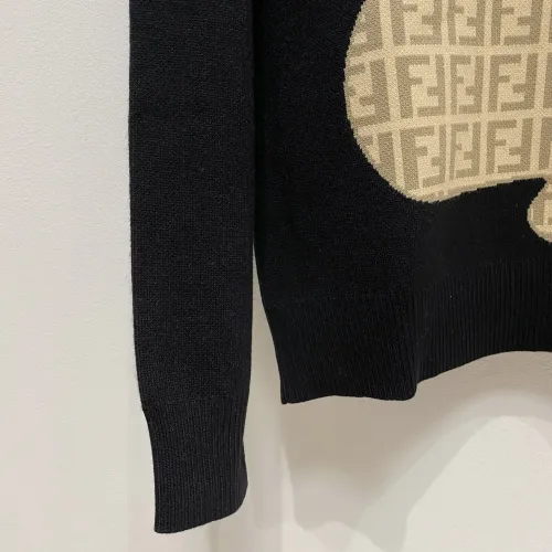 Replica Fendi Sweaters Long Sleeved For Men #1412712 $85.00 USD for Wholesale