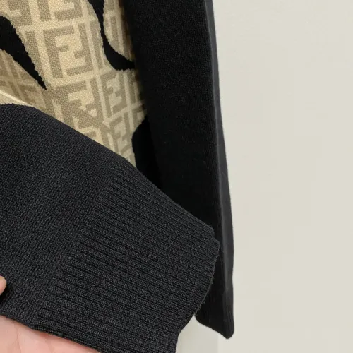 Replica Fendi Sweaters Long Sleeved For Men #1412712 $85.00 USD for Wholesale