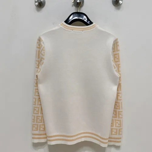 Replica Fendi Sweaters Long Sleeved For Men #1412718 $85.00 USD for Wholesale