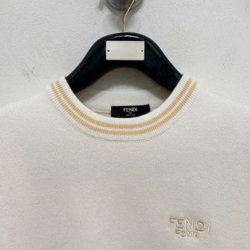 Replica Fendi Sweaters Long Sleeved For Men #1412718 $85.00 USD for Wholesale
