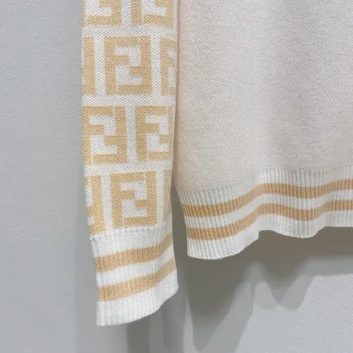 Replica Fendi Sweaters Long Sleeved For Men #1412718 $85.00 USD for Wholesale