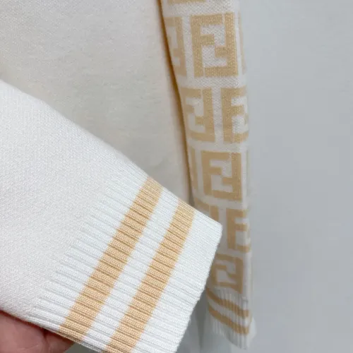 Replica Fendi Sweaters Long Sleeved For Men #1412718 $85.00 USD for Wholesale