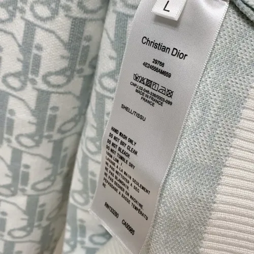 Replica Christian Dior Sweaters Long Sleeved For Men #1412726 $85.00 USD for Wholesale