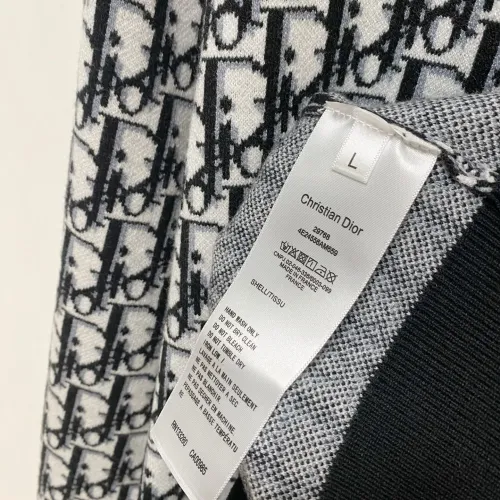 Replica Christian Dior Sweaters Long Sleeved For Men #1412727 $85.00 USD for Wholesale