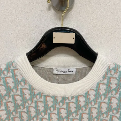 Replica Christian Dior Sweaters Long Sleeved For Men #1412728 $85.00 USD for Wholesale