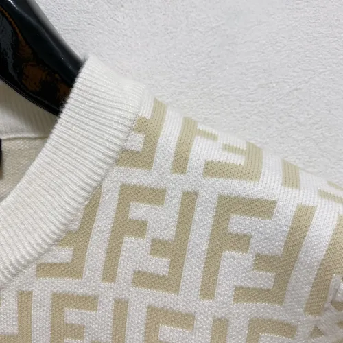 Replica Fendi Sweaters Long Sleeved For Men #1412734 $85.00 USD for Wholesale