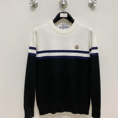 Moncler Sweaters Long Sleeved For Men #1412744 $85.00 USD, Wholesale Replica Moncler Sweaters
