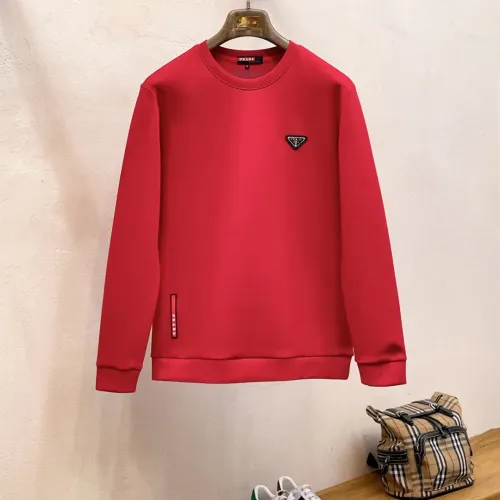 Prada Hoodies Long Sleeved For Men #1412817 $82.00 USD, Wholesale Replica Prada Hoodies