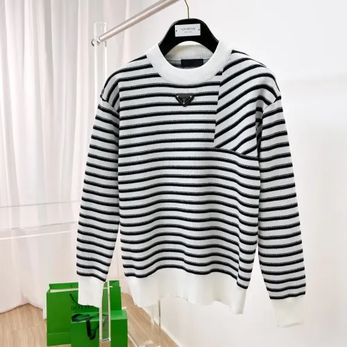 Prada Sweaters Long Sleeved For Men #1412835 $76.00 USD, Wholesale Replica Prada Sweaters
