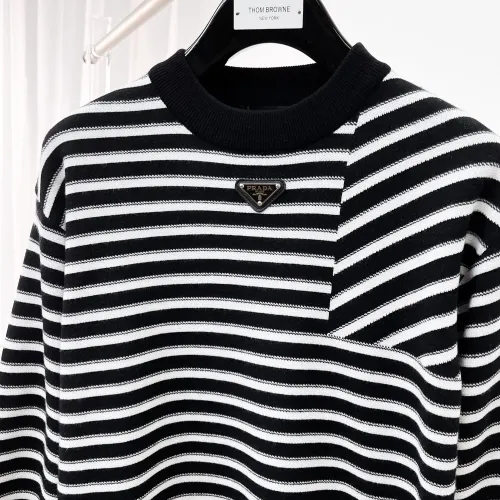 Replica Prada Sweaters Long Sleeved For Men #1412836 $76.00 USD for Wholesale