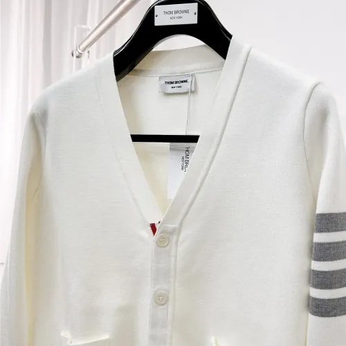 Replica Thom Browne TB Sweaters Long Sleeved For Men #1412837 $72.00 USD for Wholesale
