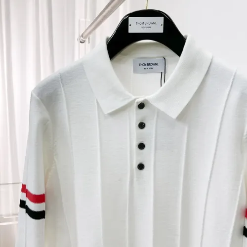 Replica Thom Browne TB Sweaters Long Sleeved For Men #1412847 $85.00 USD for Wholesale