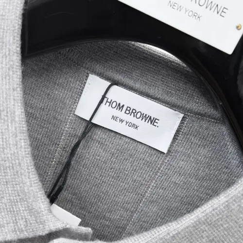 Replica Thom Browne TB Sweaters Long Sleeved For Men #1412848 $85.00 USD for Wholesale