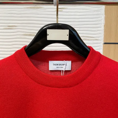 Replica Thom Browne TB Sweaters Long Sleeved For Men #1412865 $88.00 USD for Wholesale