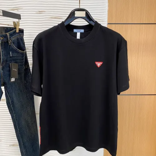 Prada T-Shirts Short Sleeved For Unisex #1412880 $64.00 USD, Wholesale Replica Prada T-Shirts