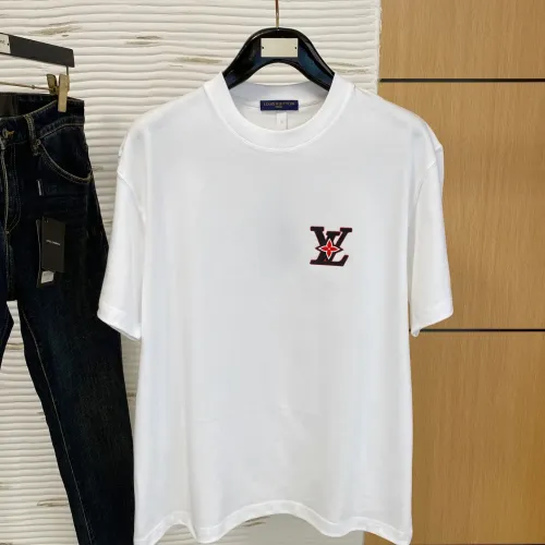 Louis Vuitton LV T-Shirts Short Sleeved For Unisex #1412884 $64.00 USD, Wholesale Replica Louis Vuitton LV T-Shirts