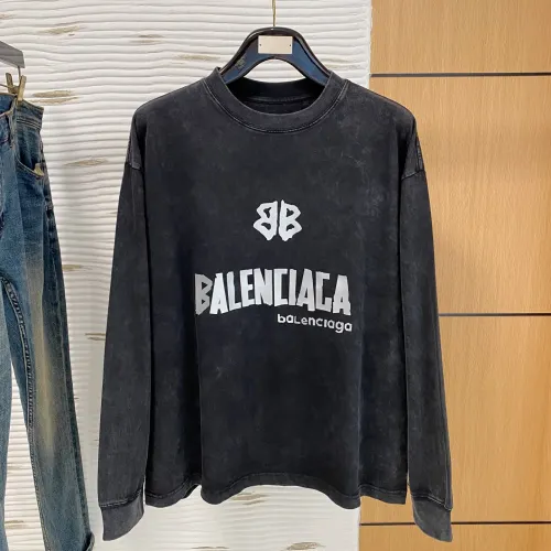 Balenciaga Hoodies Long Sleeved For Unisex #1412909 $76.00 USD, Wholesale Replica Balenciaga Hoodies