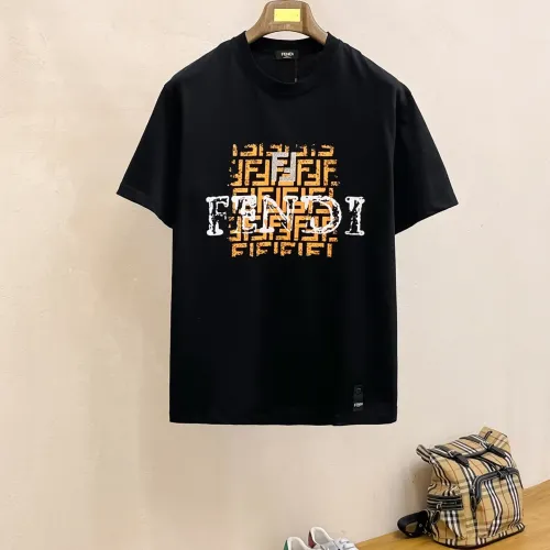 Fendi T-Shirts Short Sleeved For Men #1412939 $60.00 USD, Wholesale Replica Fendi T-Shirts