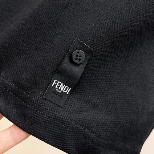 Replica Fendi T-Shirts Short Sleeved For Men #1412939 $60.00 USD for Wholesale