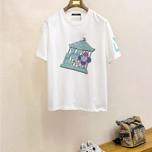 Louis Vuitton LV T-Shirts Short Sleeved For Men #1412946 $68.00 USD, Wholesale Replica Louis Vuitton LV T-Shirts