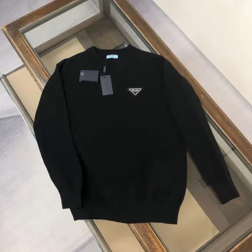 Prada Sweaters Long Sleeved For Unisex #1412977 $42.00 USD, Wholesale Replica Prada Sweaters