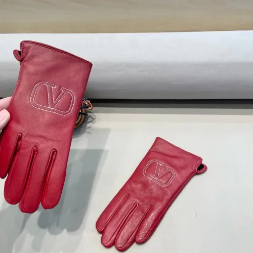 Replica Valentino Gloves For Women #1413068 $45.00 USD for Wholesale