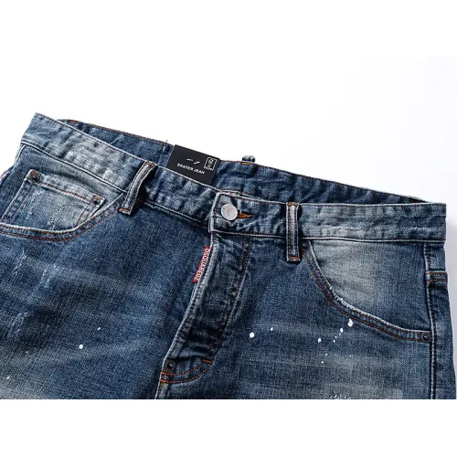Replica Dsquared Jeans For Men #1413094 $56.00 USD for Wholesale