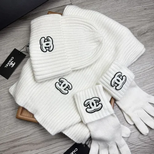 Chanel Hat and Scarf and Glove Set #1413097 $72.00 USD, Wholesale Replica Chanel Hat and Scarf and Glove Set