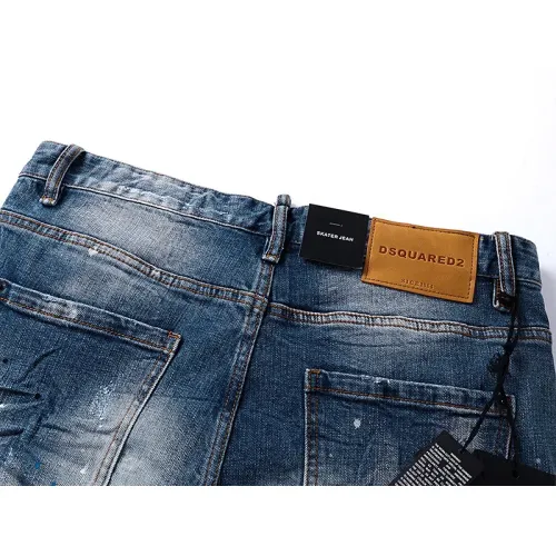 Replica Dsquared Jeans For Men #1413104 $56.00 USD for Wholesale