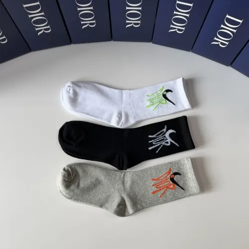 Replica Christian Dior Socks #1413117 $29.00 USD for Wholesale