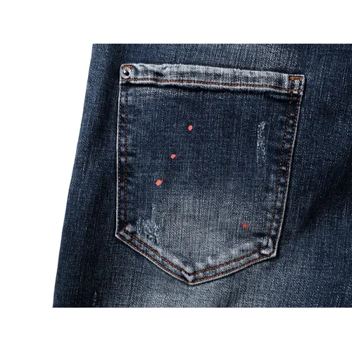 Replica Dsquared Jeans For Men #1413124 $56.00 USD for Wholesale