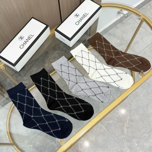 Replica Chanel Socks #1413125 $32.00 USD for Wholesale