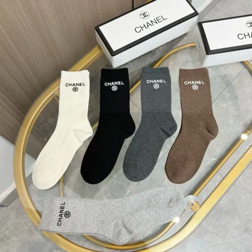 Replica Chanel Socks #1413128 $34.00 USD for Wholesale