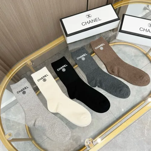 Replica Chanel Socks #1413128 $34.00 USD for Wholesale
