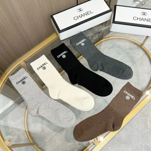 Replica Chanel Socks #1413128 $34.00 USD for Wholesale