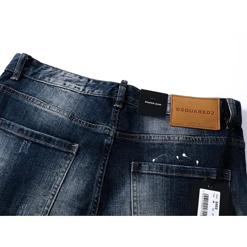 Replica Dsquared Jeans For Men #1413132 $56.00 USD for Wholesale