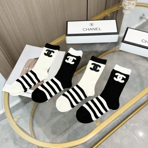 Replica Chanel Socks #1413136 $32.00 USD for Wholesale