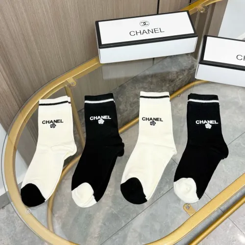 Chanel Socks #1413137 $34.00 USD, Wholesale Replica Chanel Socks