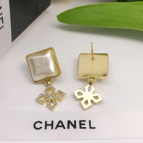Replica Chanel Earrings For Women #1413166 $25.00 USD for Wholesale